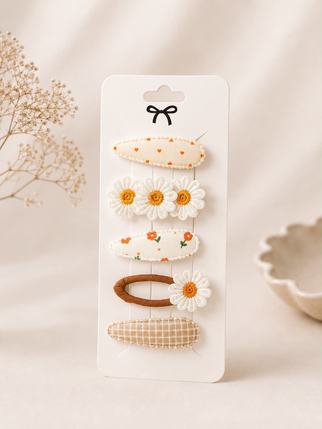 "Hair Crush" Handmade Snap Clips