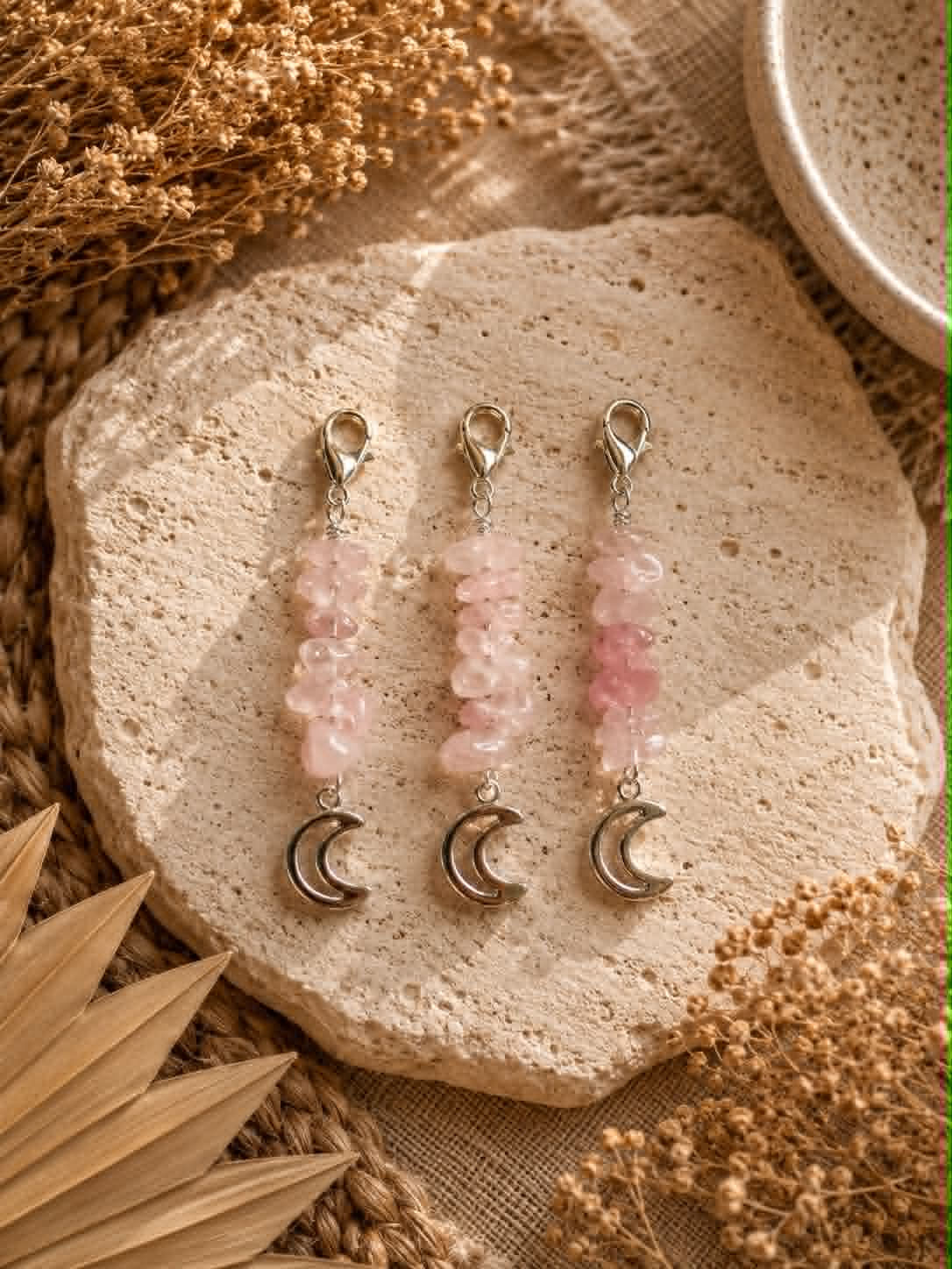 "The Gem-ini" Crystal Hair Pendants