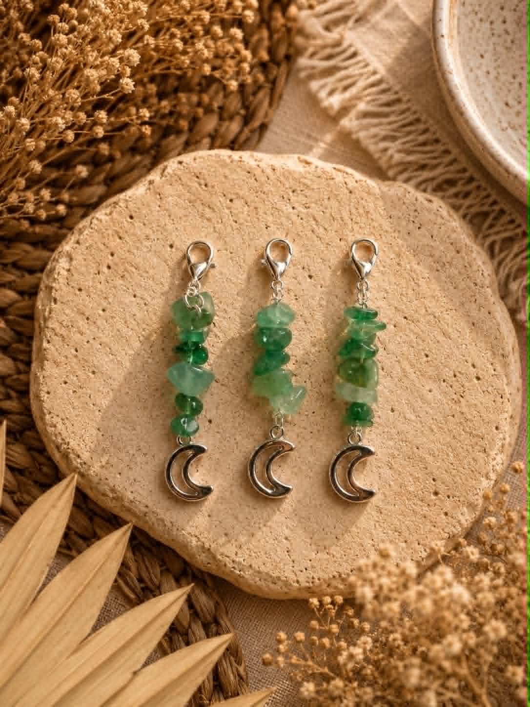 "The Gem-ini" Crystal Hair Pendants