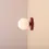 Miniaturbild: Wandlampe Ball Red Wine