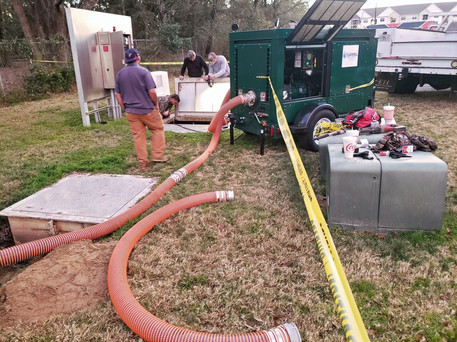 Managing a lift station issue can be frustrating, tedious, & expensive. Many may not know that keeping your lift station properly cleaned & maintained is very important. When solids start to build up inside your lift station the pumps often get jammed & once they get jammed they will almost always get fried, costing thousands in repairs. Regular maintenance, such as cleaning and inspections, helps to prevent pump failures, identify potential issues, & maintain optimal performance. In addition, regular maintenance can extend the lifespan of the lift station pumps, reducing the need for costly replacements & minimizing the risk of system failures.