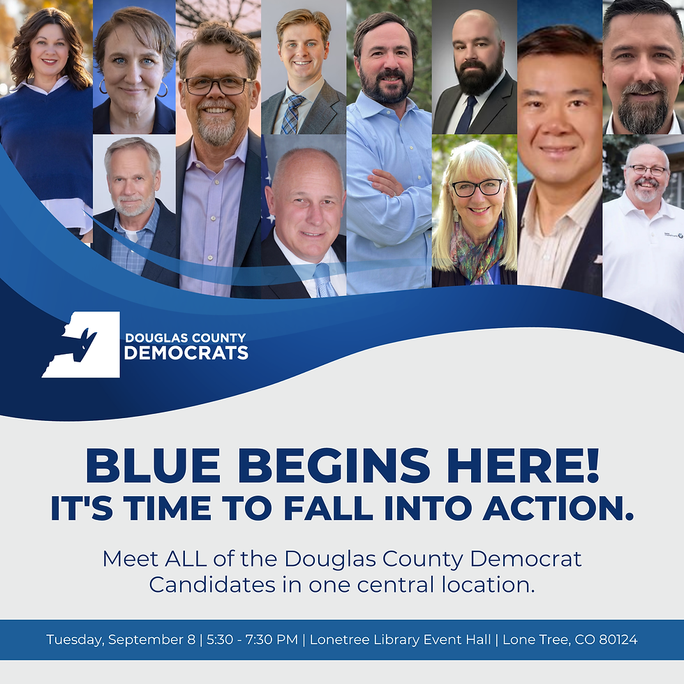 Fall Into Action: Meet ALL of your Douglas County Candidates!