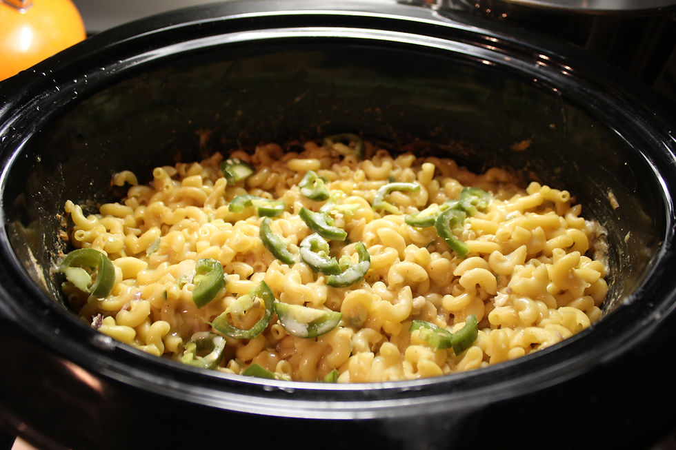 cooked gourmet slow-cooker mac and cheese
