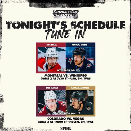 NHL Playoffs Odds and Score Projections