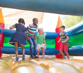Kids on Bounce House