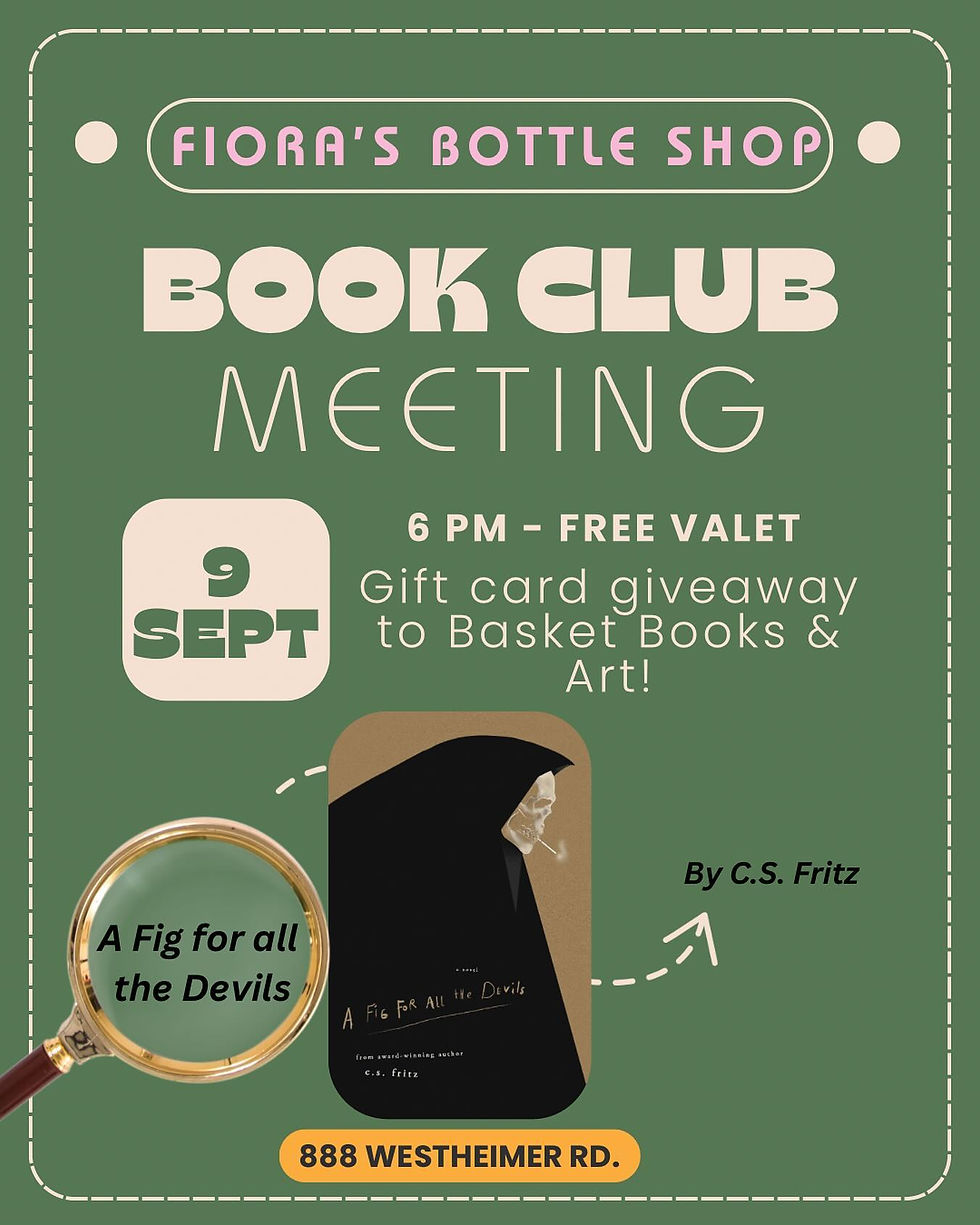 Fiora's Bottle Shop Book Club