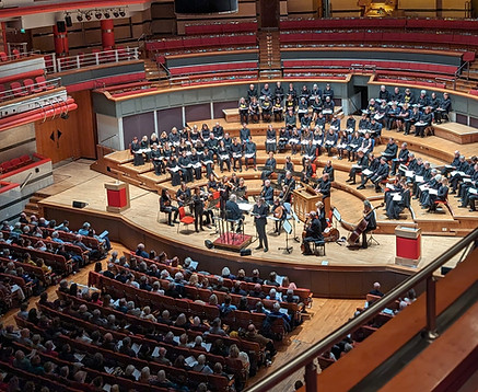 Daniel singing St John passion symphony hall ex cathedra
