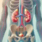 Los riñones son órganos bilaterales ubicados en la parte posterior del abdomen, a ambos lados de la columna vertebral.