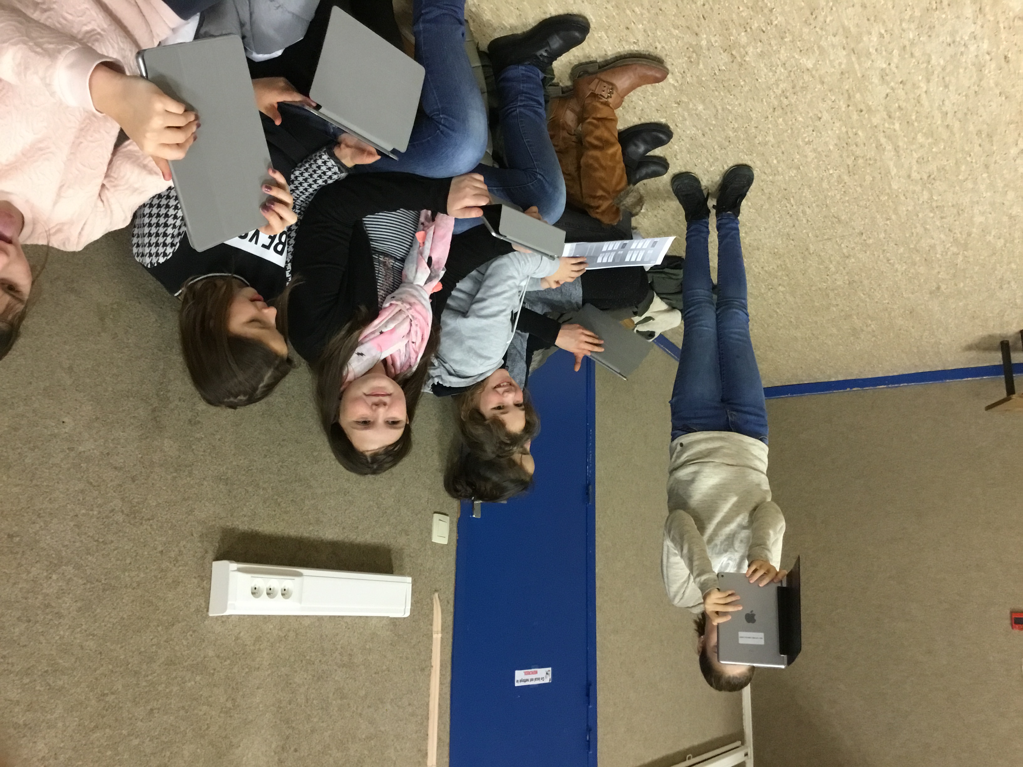 Les élèves de P6
