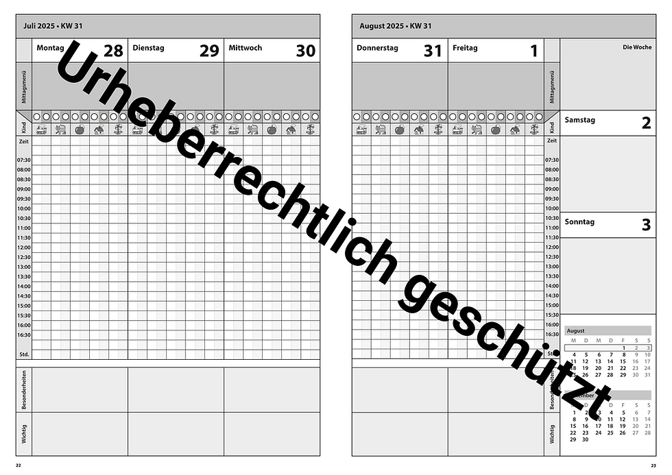 Miniaturbild: Tagesmütterplaner 25/26