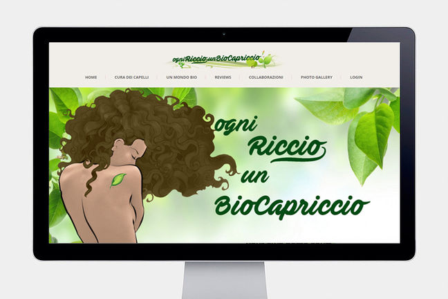 on line il blog di OGNI RICCIO UN BIO CAPRICCIO