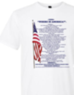 WHERE IS AMERICA...& WE THE PEOPLE DESIGNER'S T-SHIRTS