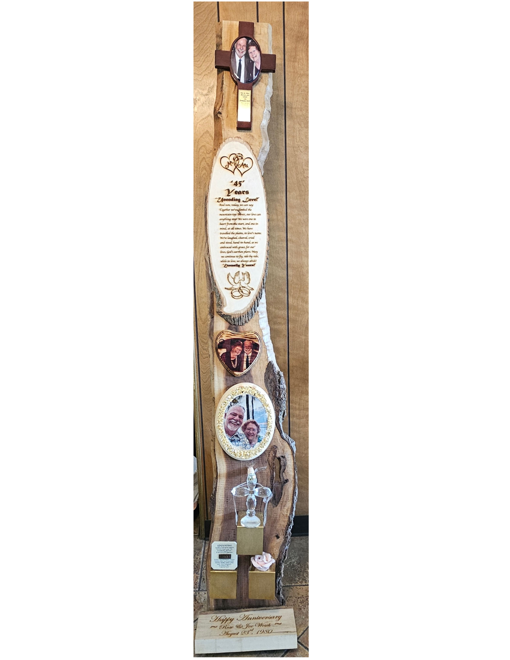 LIVE EDGE LIFETIME KEEPSAKE DESIGN FOR ANY OCCASION