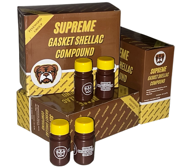 SUPREME GASKET SHELLAC box