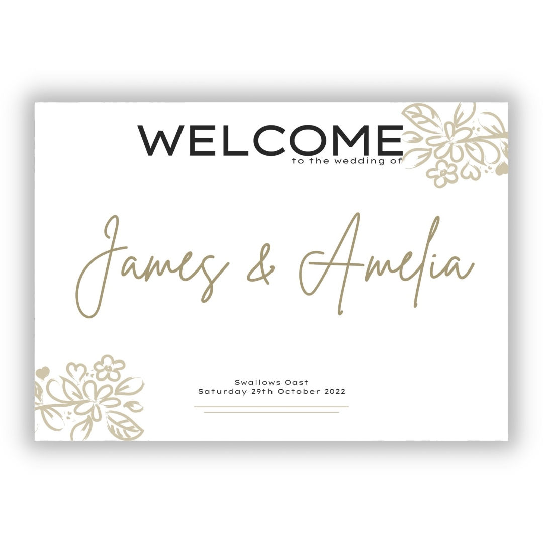 London - Welcome Sign