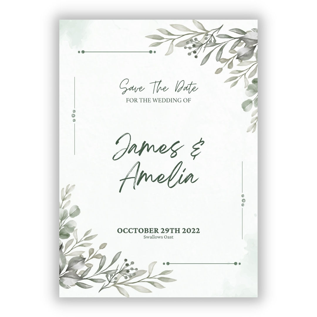 Dublin - Save The Date (20 Pack)