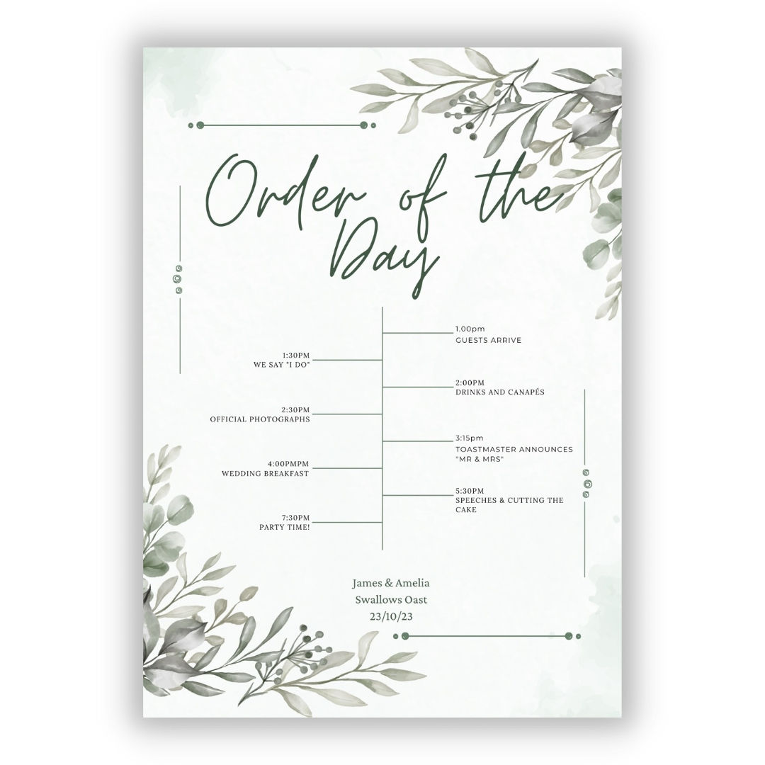 Dublin - Order of the Day (20 Pack)