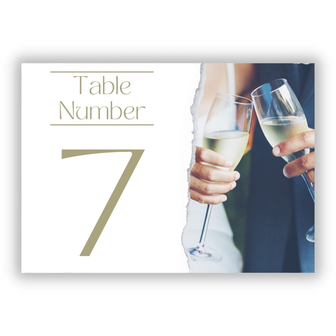 Barcelona - Table Numbers