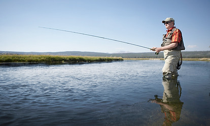 Man Fishing