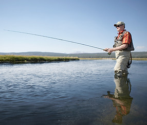 Man Fishing