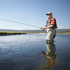 Man Fishing