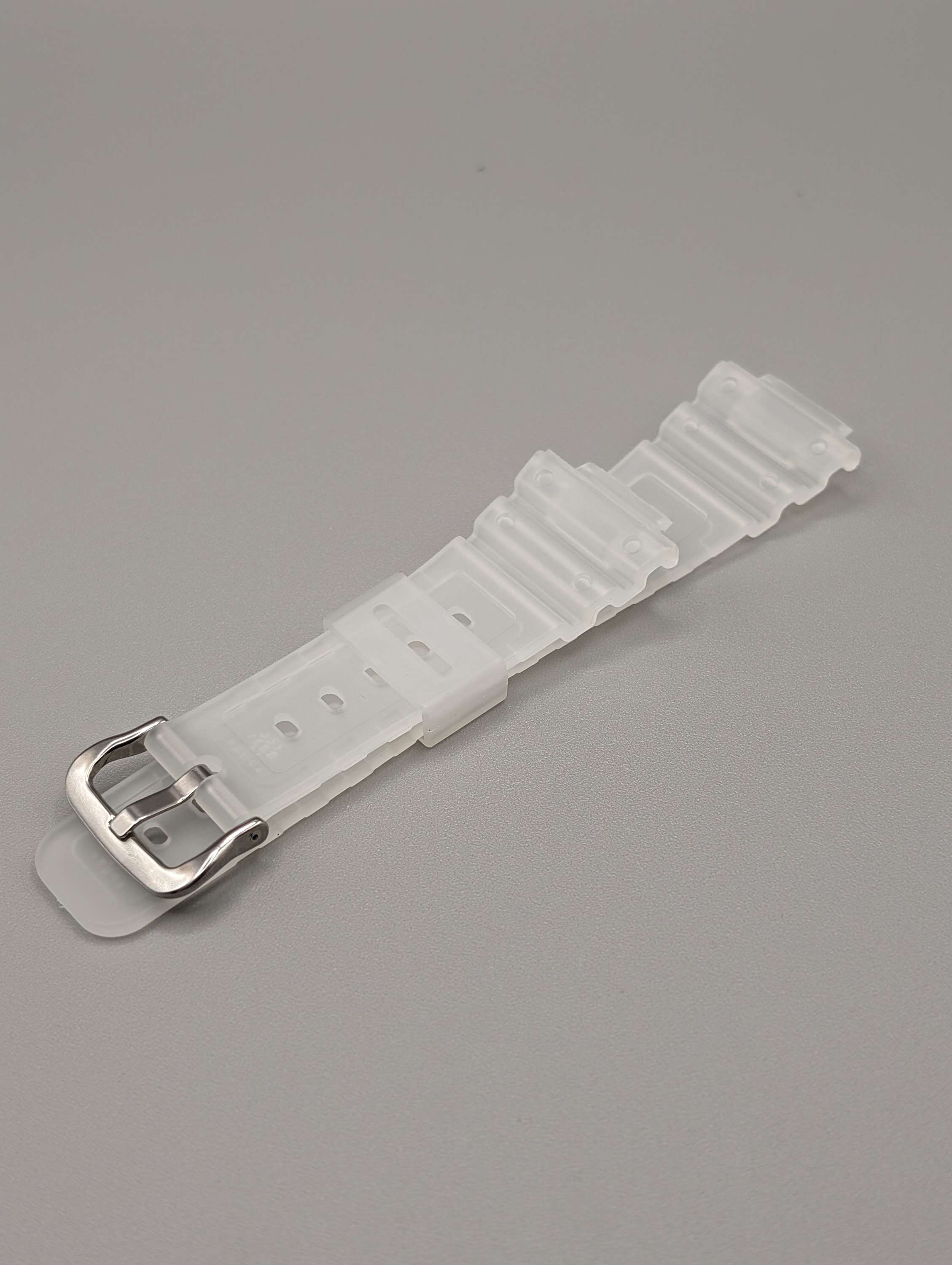 Casio Gshock watch band in translucent.