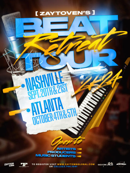Zaytoven's Beat Retreat Tour Event - ATLANTA