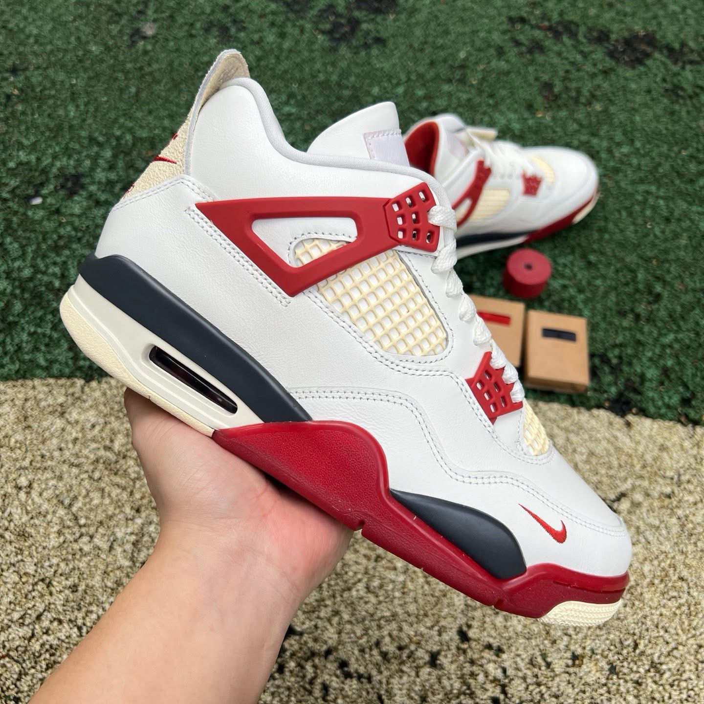 Retro OG Jordan 4 "Brick After Brick”