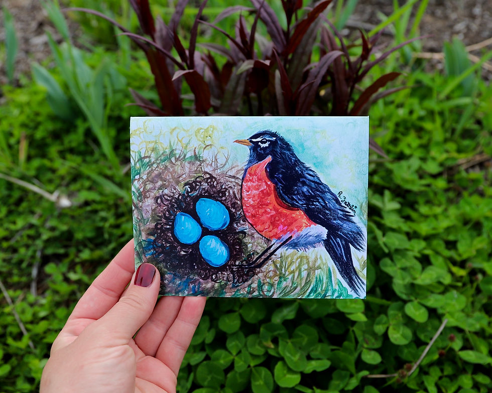 "Robin's Eggs" Notecard Set - 4 Pack