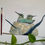 Thumbnail: Hummingbird babies - Original Watercolor/Ink Painting - 8x10 inch