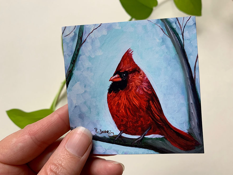 Thumbnail: Cardinal Magnet - 3x3 inch