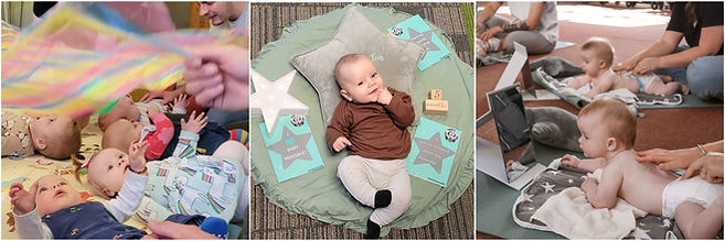 Babies enjoying baby classes