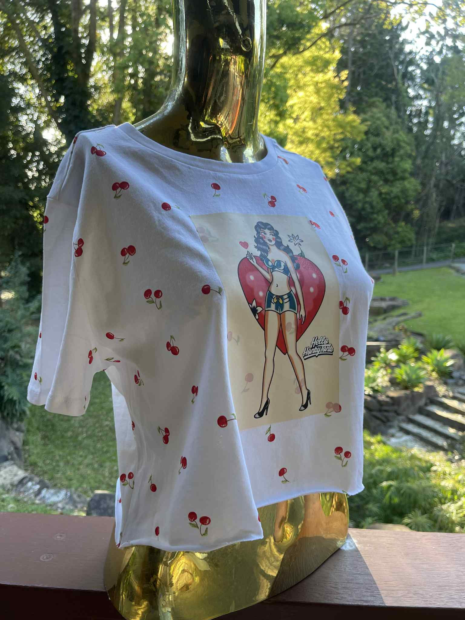 Cherry T Shirt size M-L