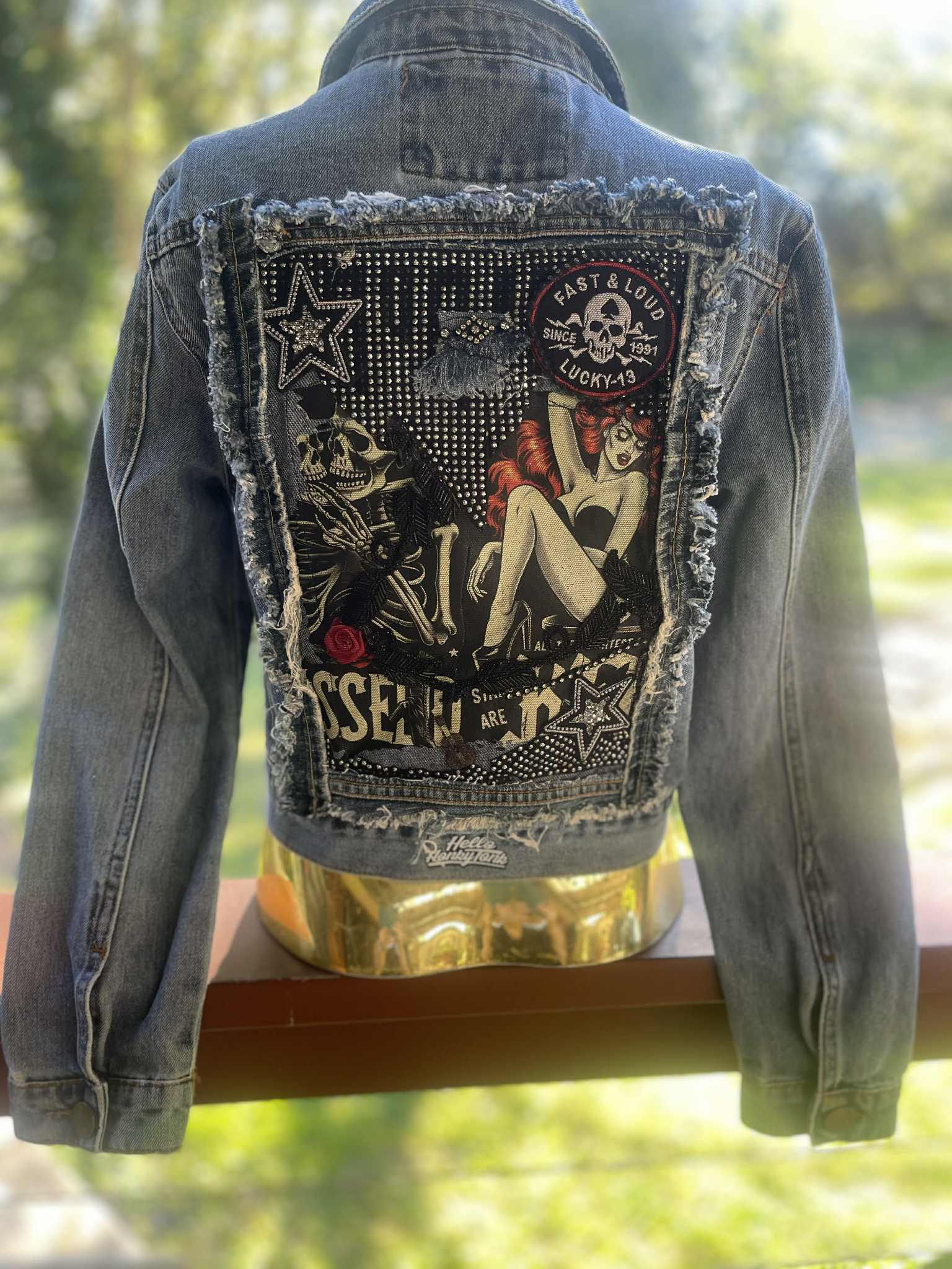 Red Head Rocker Jacket sz Small