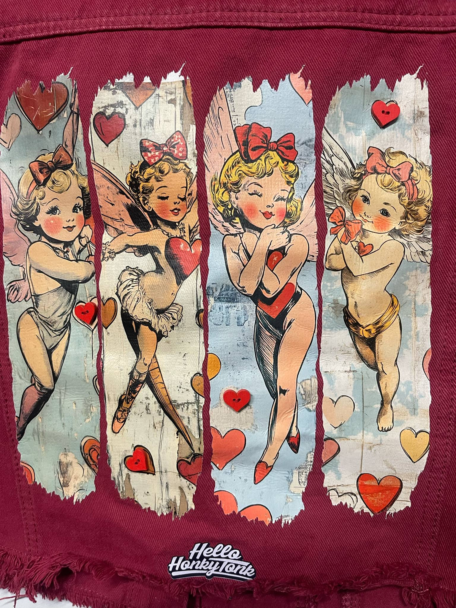 Cupid Heart Jacket Sz 8