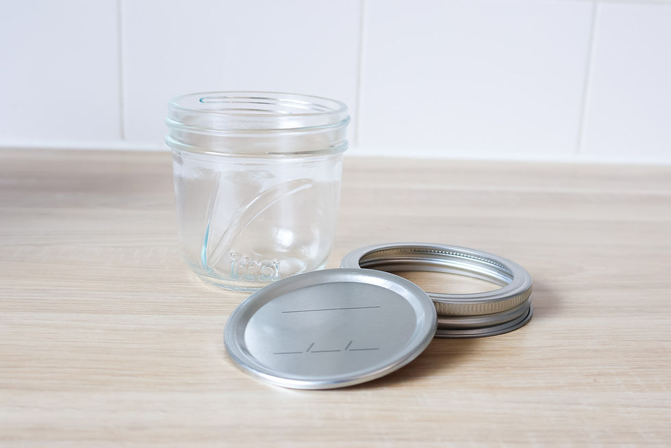 9-er set Vita Mason Jars 300 ml Wide Mouth