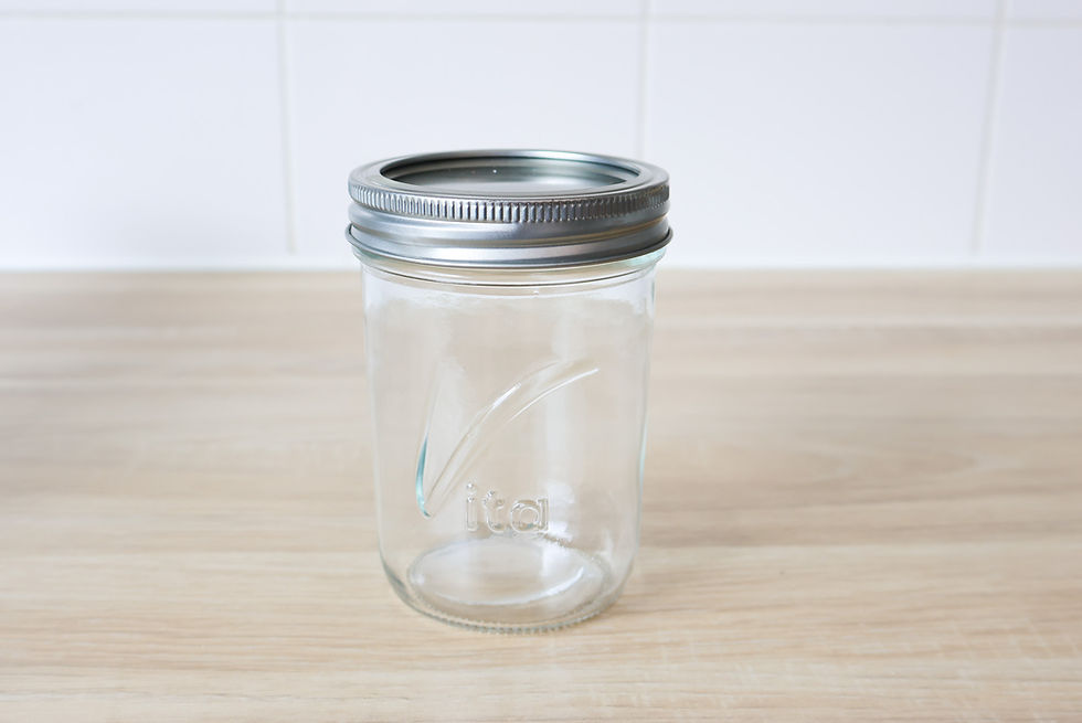 Set of 9 Vita mason jar 500 ml wide mouth (Pints)