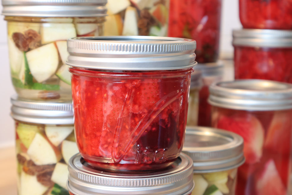 Mason jar vita kitchen products conserveer je smoothie aardbei, framboos en biet