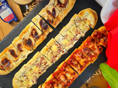 Baguettes pizzas