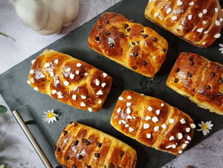 6 brioches à la mie filante (version Thermomix)