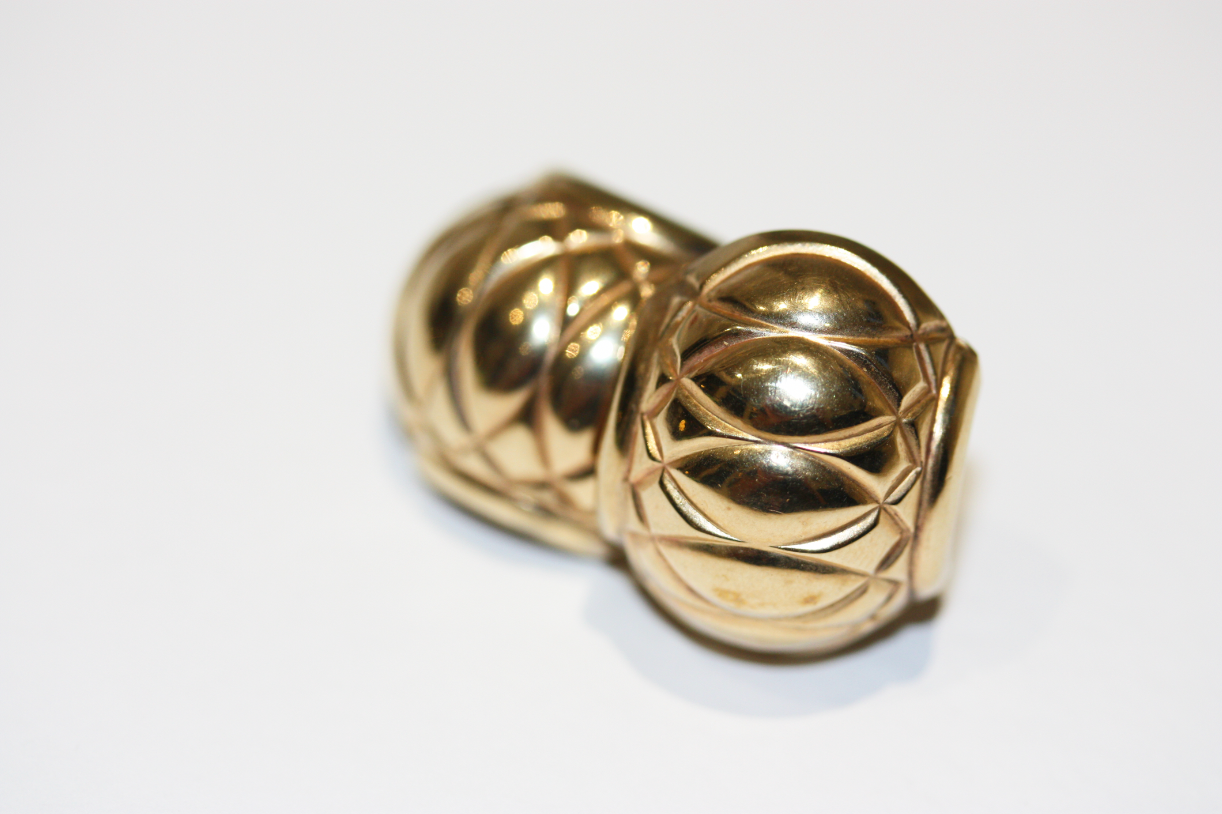 Vintage 9ct Gold Statement Earrings