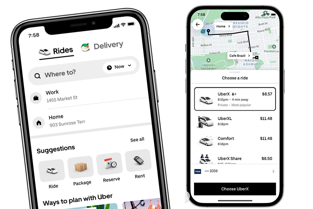Uber redesigns app for users offering more personalisation and services ...