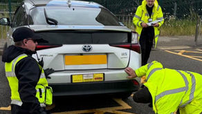 ON THE ROAD: Wolverhampton Council Licensing officers in several locations during day of extensive taxi and PHV cross-border checks