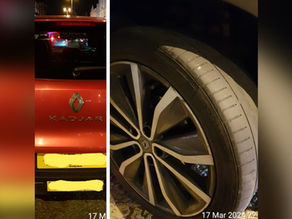 Liverpool City Council halts Wolverhampton licensed PHV for illegal tyre