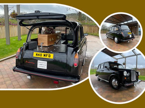 Mortons unique adapted black cab hearse offers special final journey