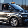 Mayor of Greater Manchester takes a spin in electric Ford MAXiCab taxi as city highlights taxi and PHV driver fund