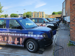 Huge new electric taxi charging hub in London REVIVES industry options and promises more to come