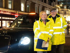 City of London taxi marshal scheme supports over 77,000 passengers in Eastern City safety drive