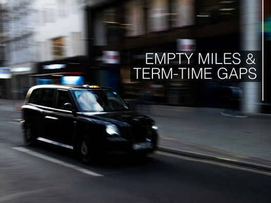 EMPTY MILES AND TERM-TIME GAPS: The school-run contract that fills a taxi diary can still lose money