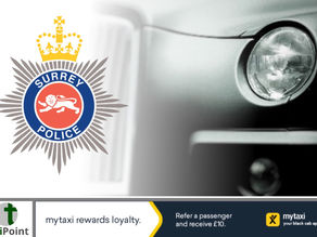 Surrey Police arrest man and woman following taxi driver assault